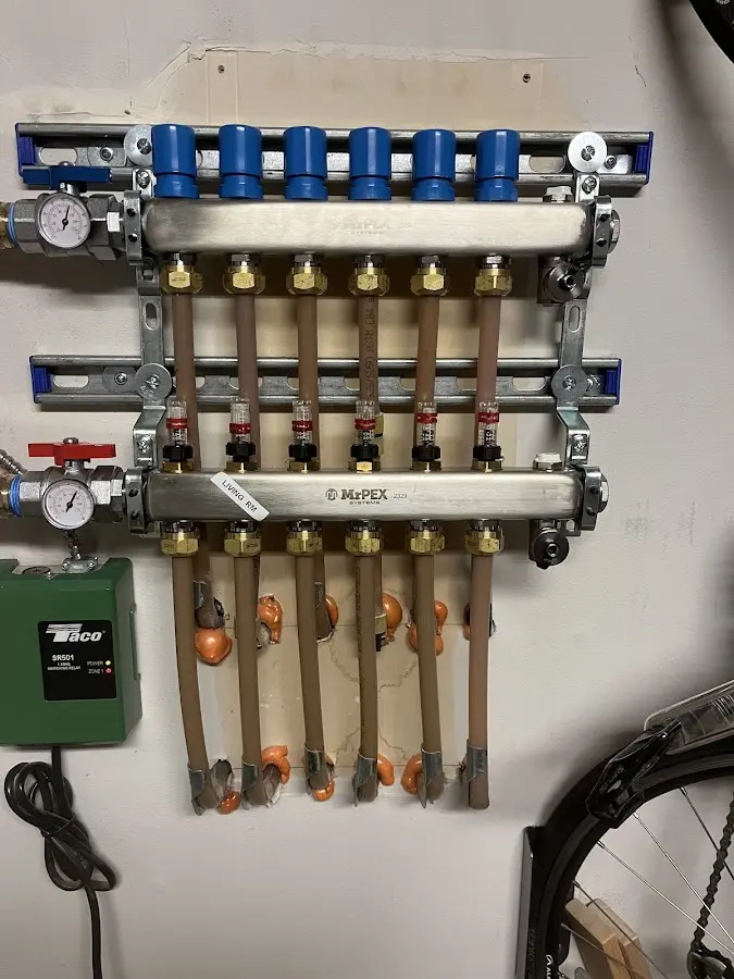 Plumber performing Leak Detection at a residential property in Early